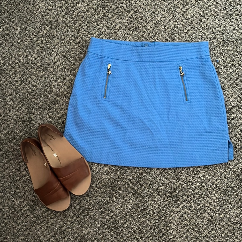 Lilly Pulitzer Periwinkle skort